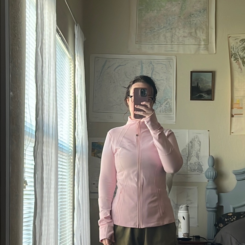 Lululemon strawberry milkshake define jacket